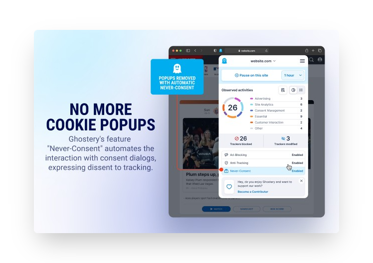 Ghostery расширение