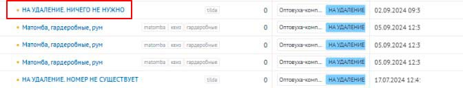 статистика в CRM фальшивые заявки из рекламы